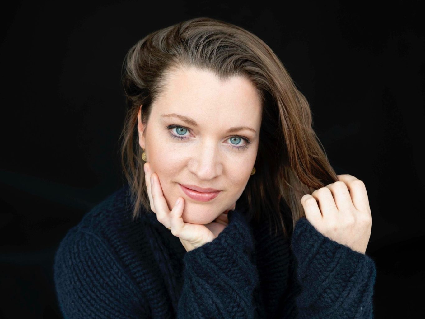 Die Cembalistin Elina Albach