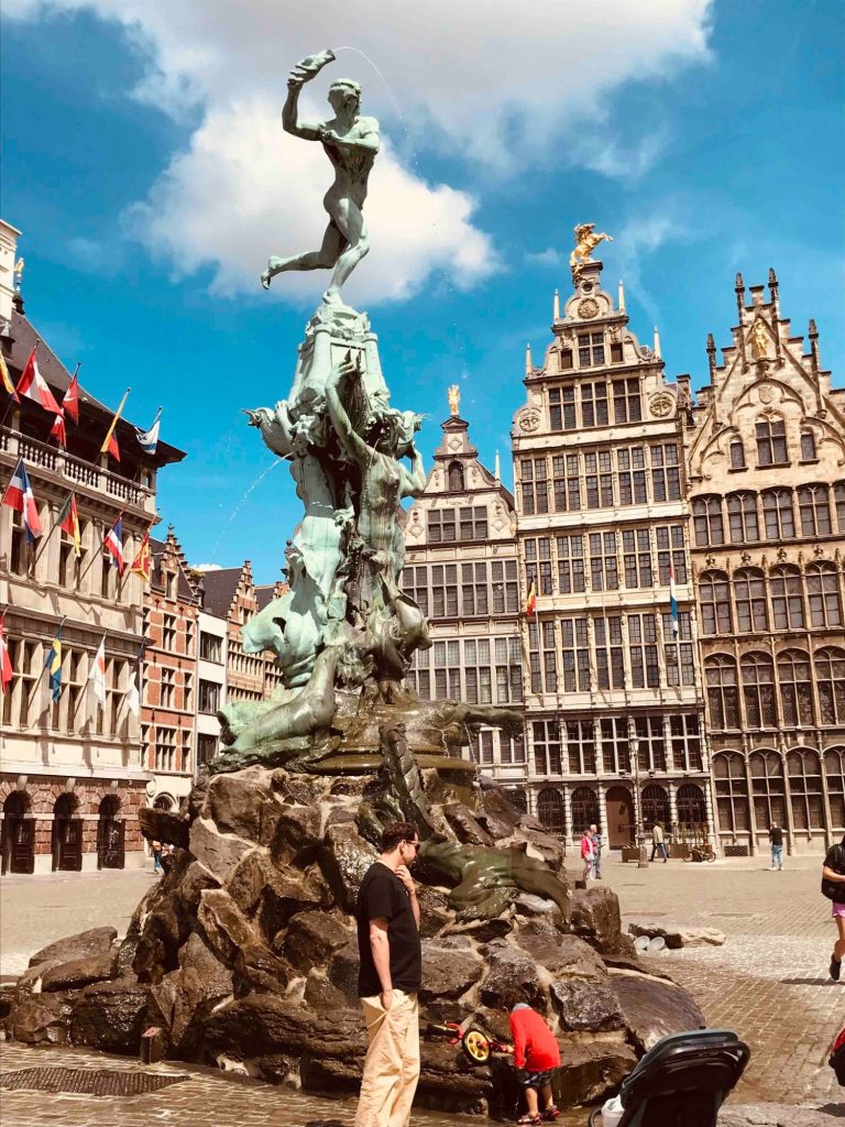 Der Grote Markt von Antwerpen
